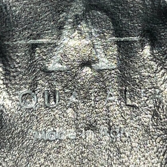 AQUATALIA Geovanna Black Leather Knee High Side Zip Boots - EUC - Women's 8.5 - Picture 15 of 15